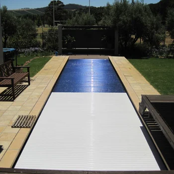 Automatic Polycarbonate Safety Pool Cover With Hard Slat - Buy Safety ...