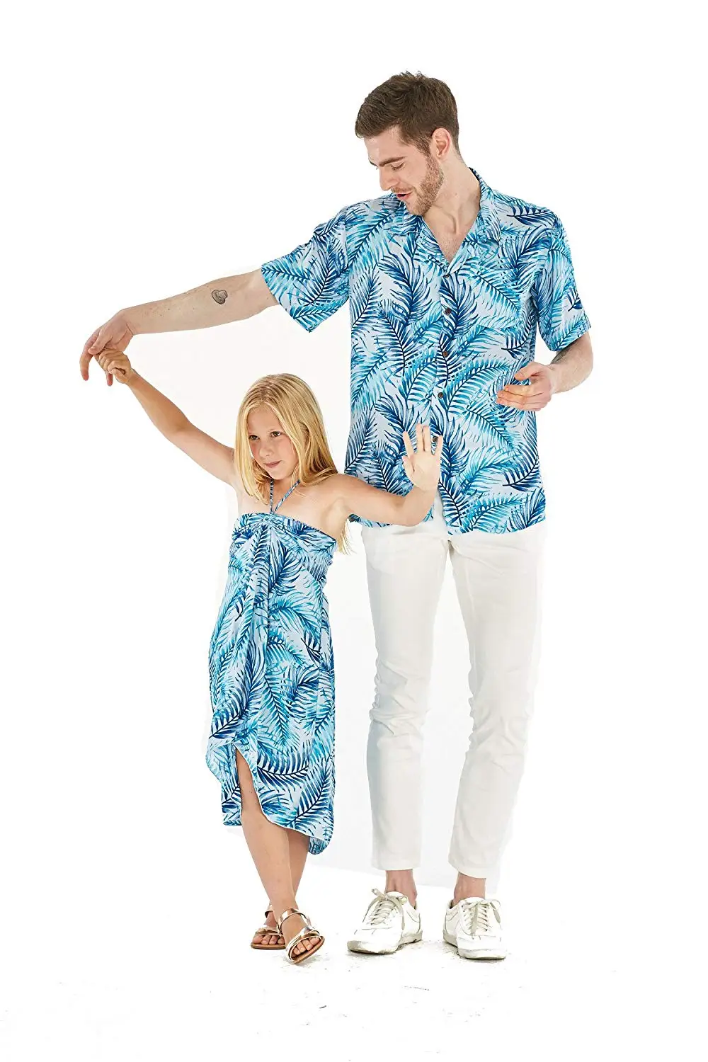 father daughter hawaiian outfits