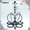 10.3dollar HOT HOT HOT four hose hookah Swept the world famous shisha hookah oem china