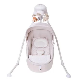 Multi Function Electric Baby Swing Baby Bed Rocker Napper With Removabel Seat Pad Canopy Mosquito Net And Remote Control Buy Baby Swing Baby