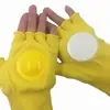 13G Patented ultrasonic polyester yellow fans clapping(noise maker) for baseball/basketball/football/tennis game/World Cup/NBA