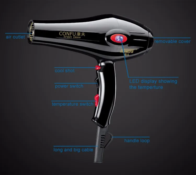 Newest Hair Dryer Design Professional Hand Hair Dryer - Buy Hand Hair