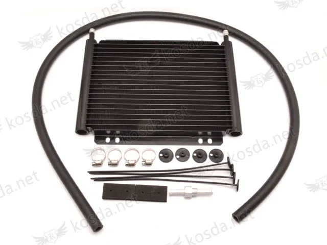 Transmission Oil Cooler Kit Auto-Manual Radiator Converter for Car 