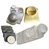 Snap band ring fiberglass filter bag for air reverse dust filter