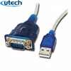 2018 High Speed Blue 1.5m USB 2.0 to RS232 Cable DB9 Serial Adapter