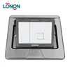 36V One gang computer Stainless steel outlet mounted box data floor socket