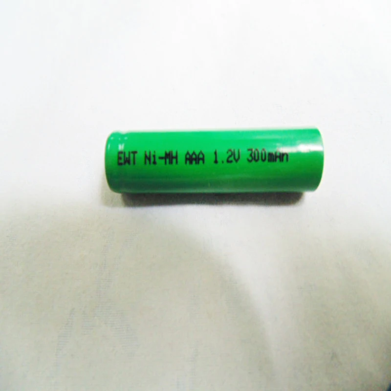 New Flat Top Nimh Rechargeable 1.2v Aaa 500mah Nimh Battery For