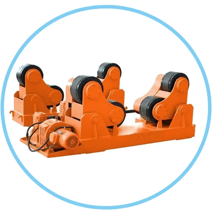 Self aligned welding turning rotator