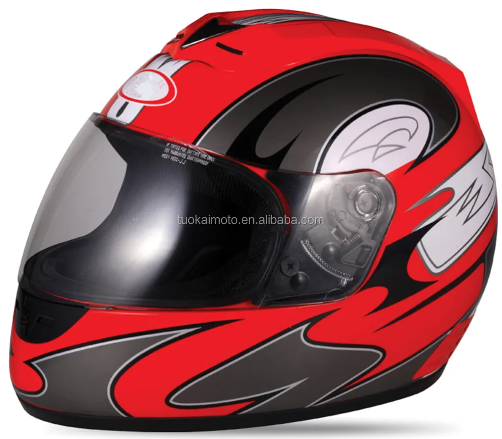 Ece Helmet Factory Sale Full Face Helmet For Atv Utv Go Kart Motorcycle Use Head Protect