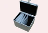 Aluminum CD/DVD Storage Case With Metal Carry Handle KL-CD205