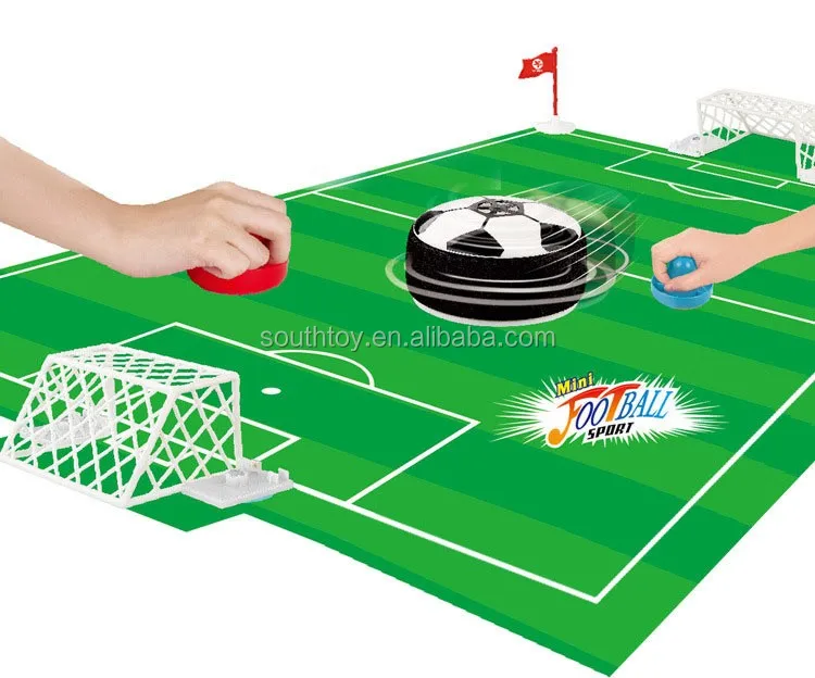 Air Power Tabletop Electric Soccer Game With Paddles,Goals And Soccer