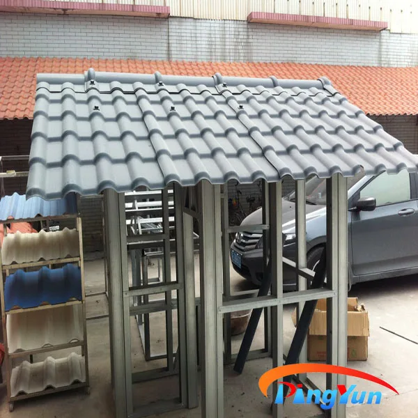 Plastic Spanish Roof Tile Bamboo Pvc Roofing Plastic Spanish Roof Tile Bamboo Pvc Roofing