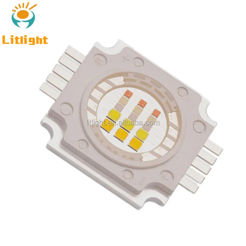 Bridgelux Epileds Chip Red green blue white warm white 5in1 integrated COB High power 15W rgbww led cob light source