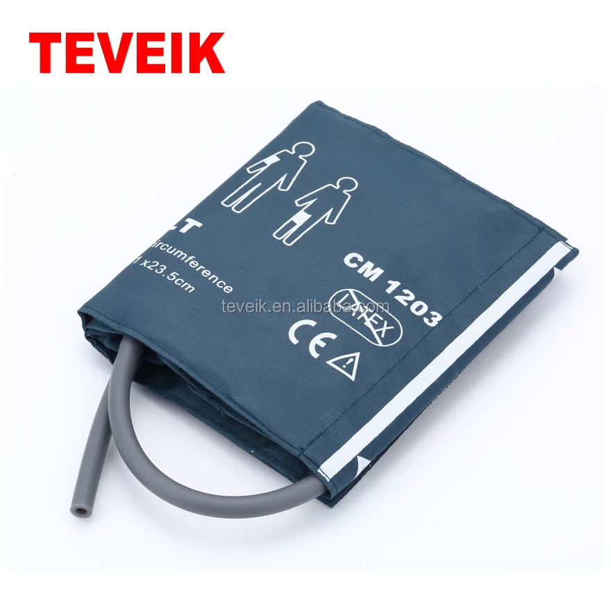 Reusable single hose nibp blood pressure cuff for Adult, medical accessory NIBP cuff used for Patient monitor