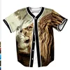 lx40036a new summer three quarter length sleeve men clothes numerical code and printed shirts loose and sport shirts for men