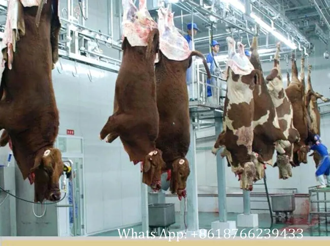 New livestock slaughtering machine halal slaughterhouse equipment for cattle slaughtering production line