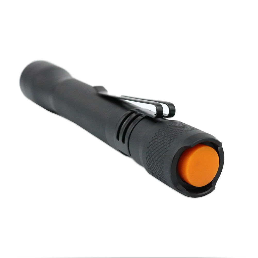 high Lumens Aluminum AA battery powered Pocket LED Flashlight factory