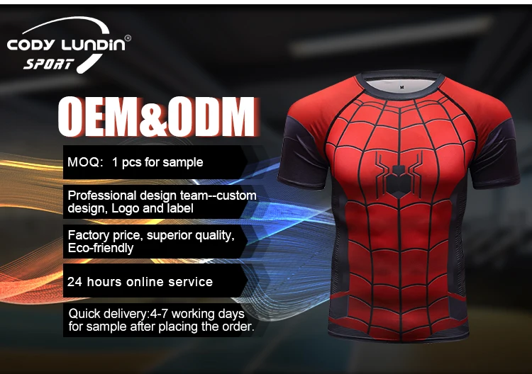 Newest Superhero Playeras Sublimation Sport Full Printing Spider Man  Tshirts - Buy Spider Man Tshirts,Sublimation Sport T Shirt,Sport Tshirts  Product on 