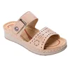 ladies sandals pu sole pink shoes women