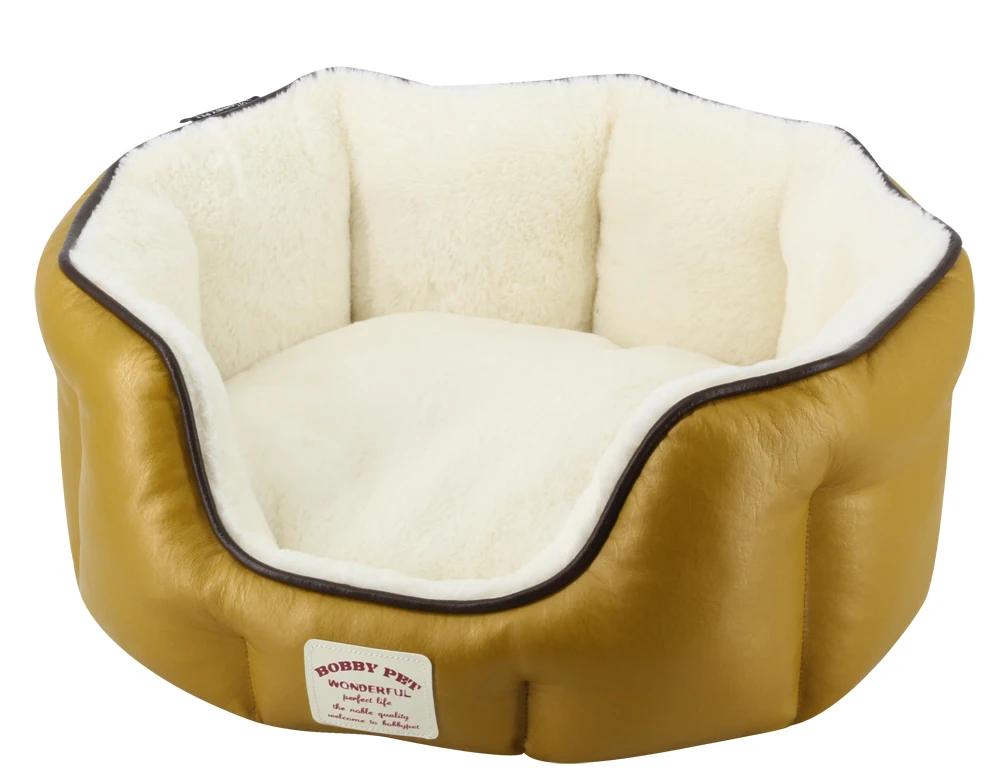 Extra Large Round Dog Beds Pet Cushion House Soft Fluffy Sofa Calming