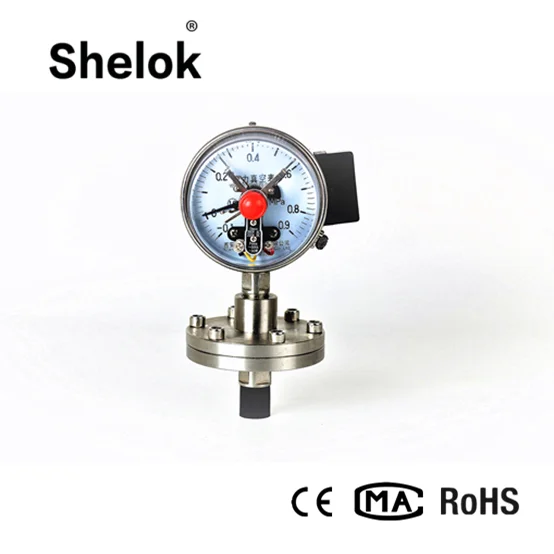 China best manometer oil pressure gauge with alarm