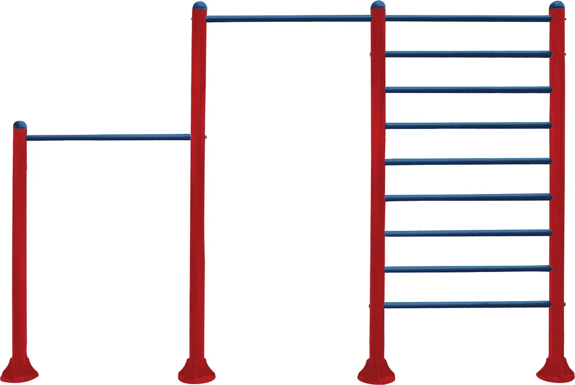 Conjunto Barras de Ejercicios para exteriores-Aparatos de gimnasio