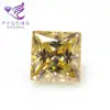 Hot Products Discount Light Yellow Princess Cut Moissanite Crazy Flash Sale