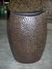 Terracotta Vase Rattan Pill
