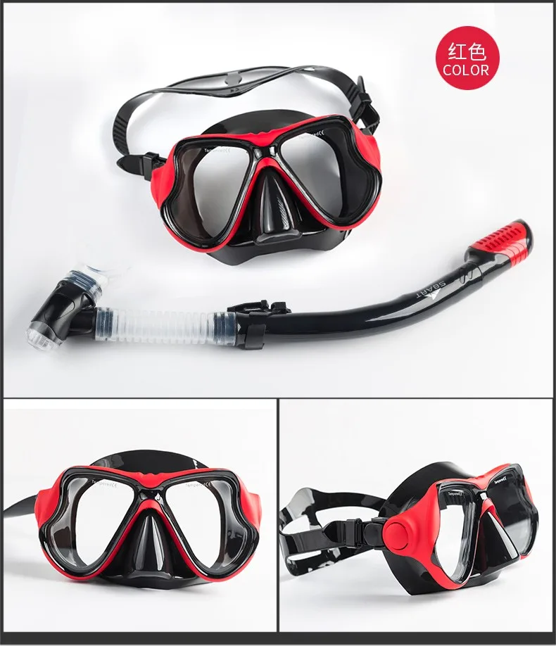 Sbart New Arrival Diving Mask With Snorkel High Quality Diving Set Pvc