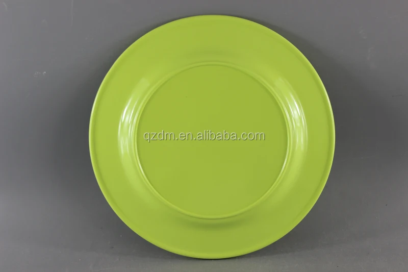 Good quality melamine Yellow plate Dinnerware Plate Foodgarde