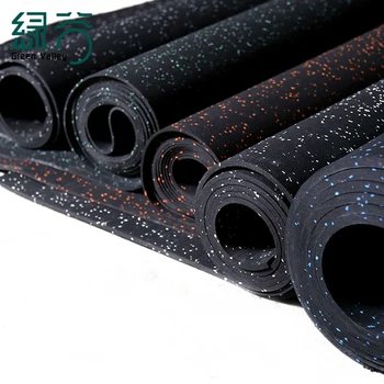 Indoor Gym Rubber Flooring Roll Mat Carpet For Fitness Indoor Gym Rubber Flooring Roll Mat