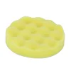 6" Yellow Wave Foam Buffing Pad for Car Polishing