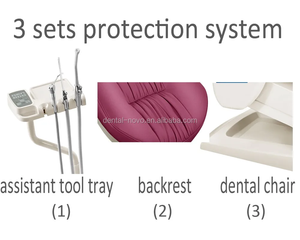 Best Electric Luxury Top Mounted German Dental Chair With Denmark Motor