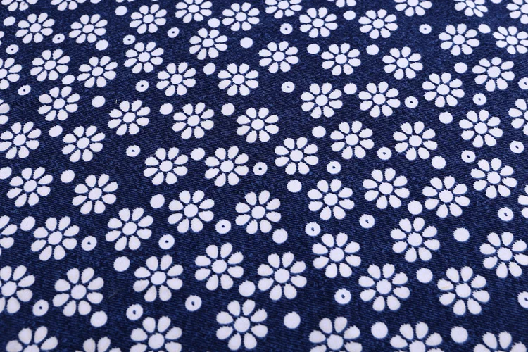 New Style Modern Cloth Navy Blue Polyester Fabric Prints Online - Buy ...