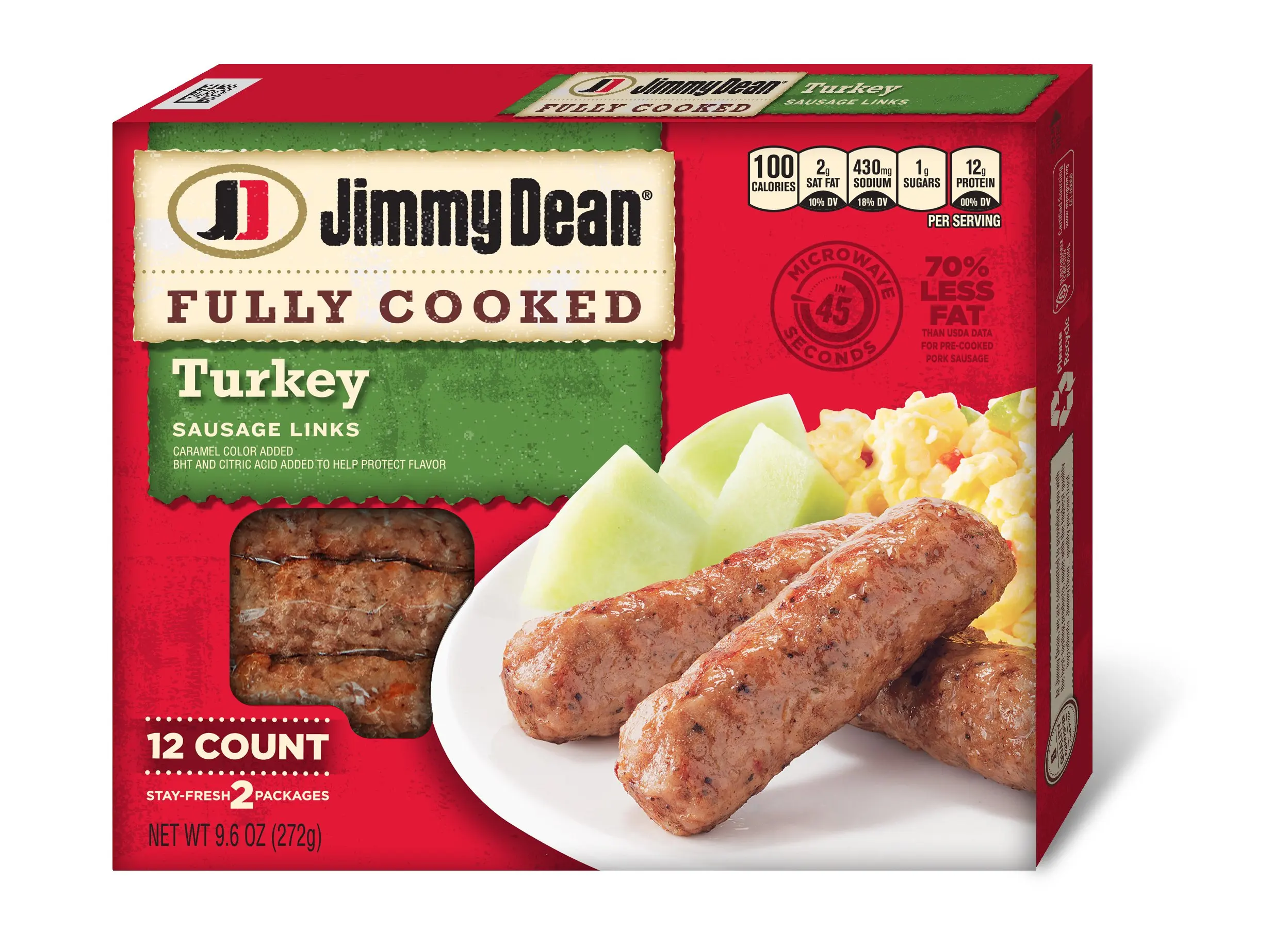 jimmy-dean-turkey-sausage-patties-nutrition