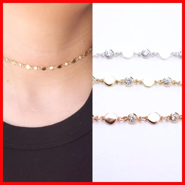2016 fashion 925 sterling silver czs hamsa hand charms silver chain choker necklace velvet
