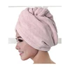 Women girls lady's hair drying cap magic quick dry bath hair tool drying towel bath cap
