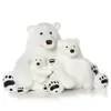 Giant Polar Bear Teddy Bear/Big White Polar Bear Snowball Frost/Large Polar Bear Figure
