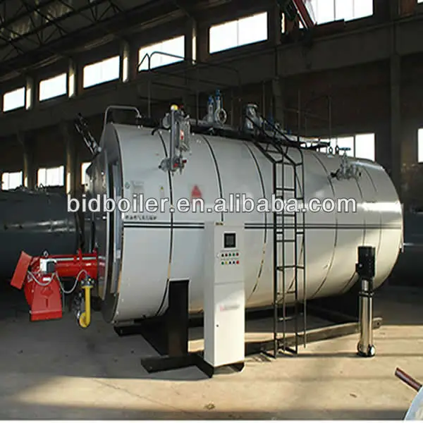 oil gas fired steam boiler