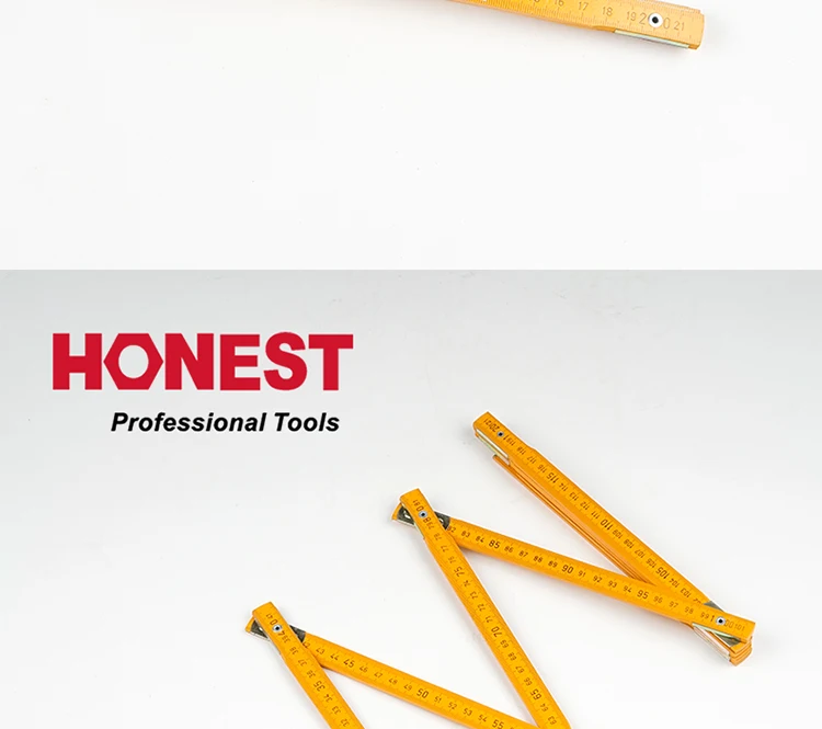 Custom Advertisement 2m 10 Folds Wooden Folding Rule Buy Folding Rule