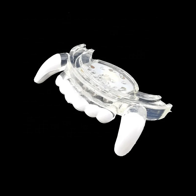 LED Flashing Teeth Light Mouth Guard for Halloween Parties