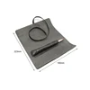 Durable Pencil Bag Cowhide Leather Roll UP Tool Bag