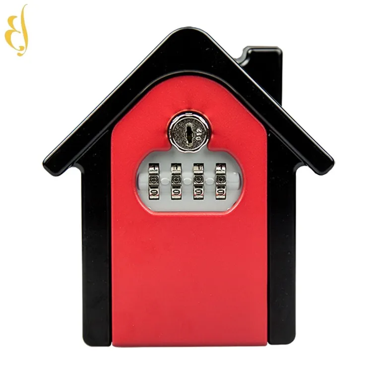 4 Digit Wall Mounted House Key Safe Storage Lock Box For Airbnb Outdoor