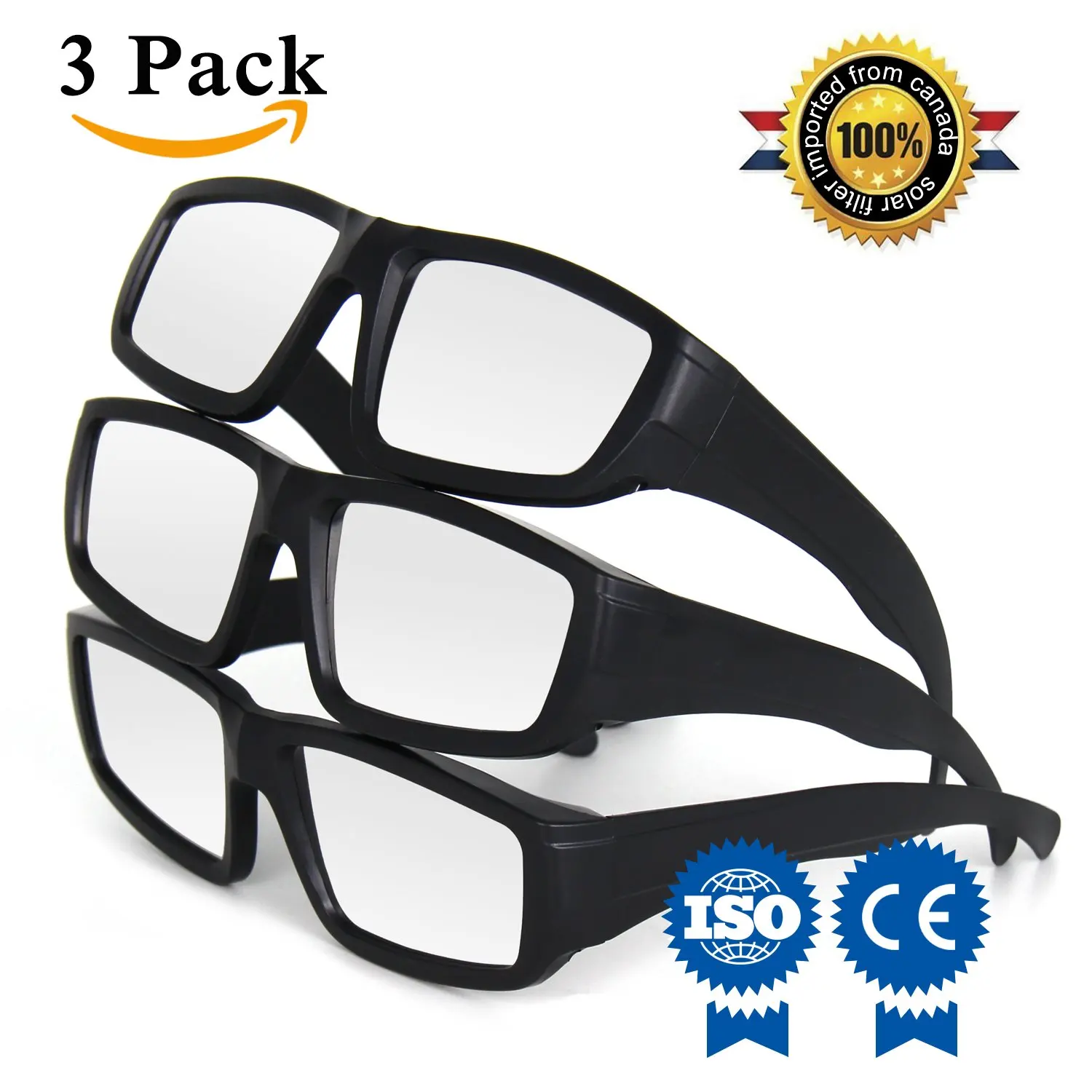 Buy Yeahbeer Solar Eclipse Glasses CE and ISO Certified Eye