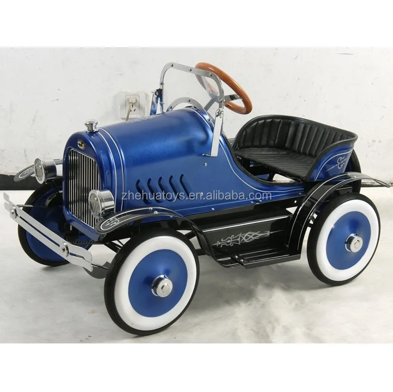 High Quality Kids Antique Metal Car Toy/ Children's Metal Pedal Car