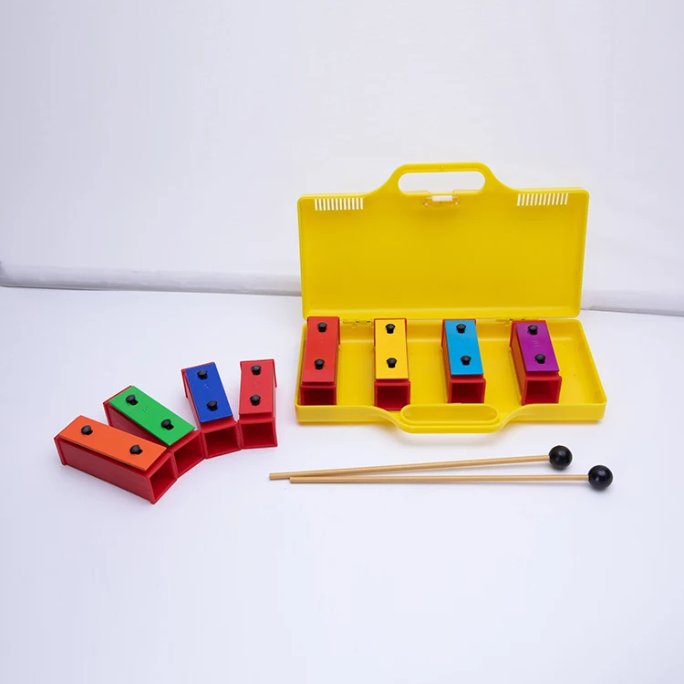 New Innovations Rainbow 8key Colorful Metallophone Percussion Musical Instruments Xylophone And