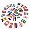 Hanging Mini All Countries National Flag Bunting Polyester Decorative Flags On String