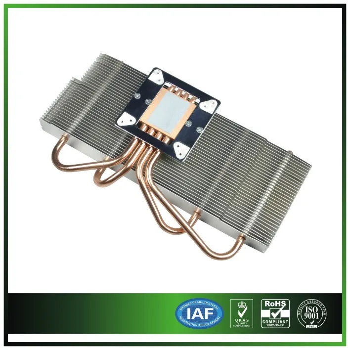 Aluminum Heat Sink With 6 Pcs Nickel Plating Heatpipe To Cool Industrial Equipment Buy Heat