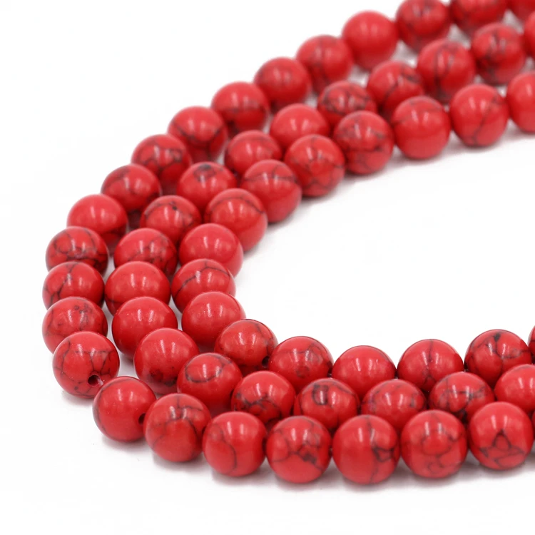 Wholesale 4/6/8/10/12/14mm Pierre Naturelle Gemme Ronde Opale Loose Spacer Beads