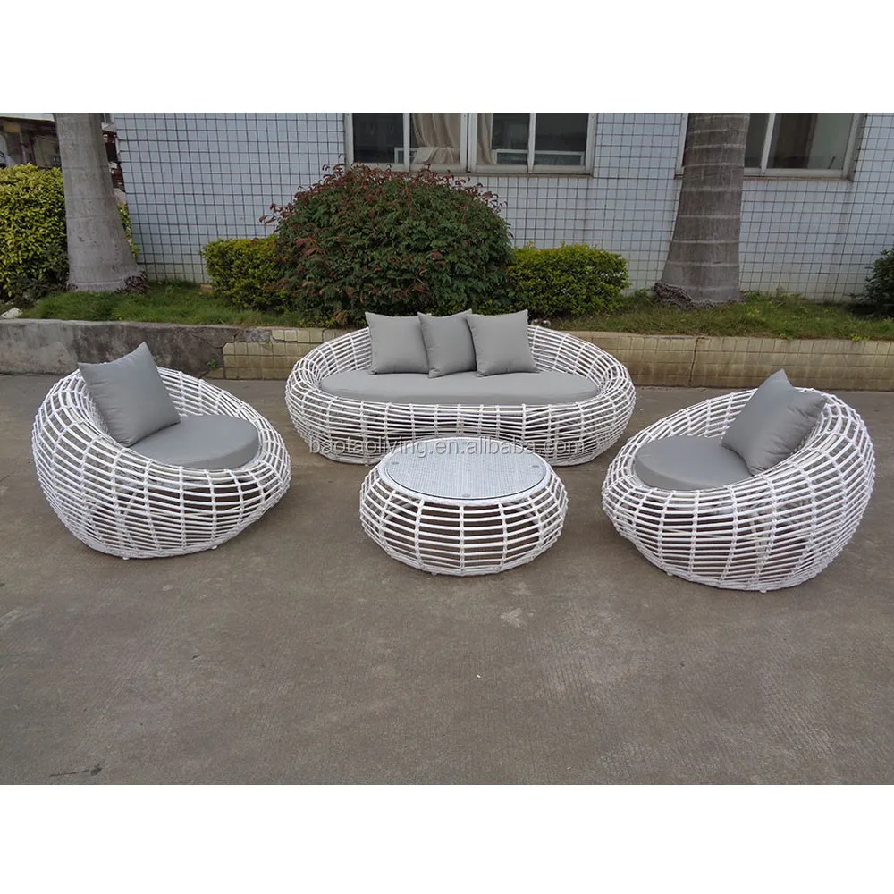 Round Patio Sofa Furniture White Garden Sofa Furniture Plastic Resin Rattan Loveseat - Buy White Rattan Outdoor Furniture,Living Room Furniture,Rattan Round Patio Sofa Furniture White Garden Sofa Furniture Plastic Resin Rattan Loveseat - Buy White Rattan Outdoor Furniture,Living Room Furniture,Rattan